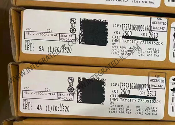 5V TPS7A1650QDGNRQ1 LDO Voltage Regulator IC TPS7A1650-Q1 MSOP8