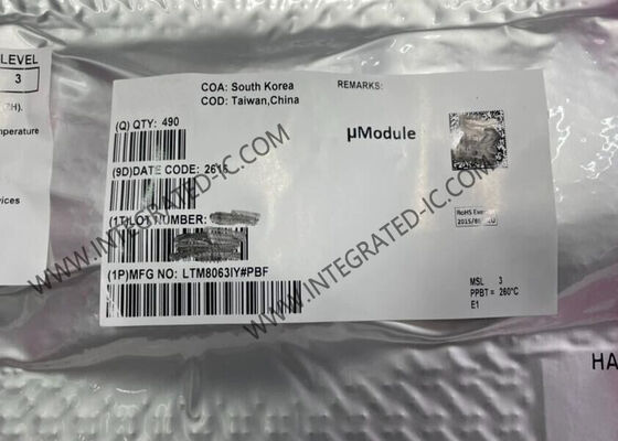 Integrated Circuit Chip LTM8063IY 2A Non Isolated PoL Module FBGA28 Module