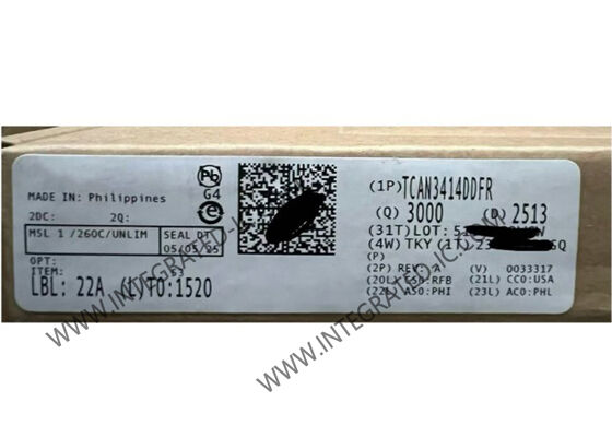 TCAN3414DDFR Integrated Circuit Chip 3.3V CAN FD Transceiver With Shut-Down And Standby Mode