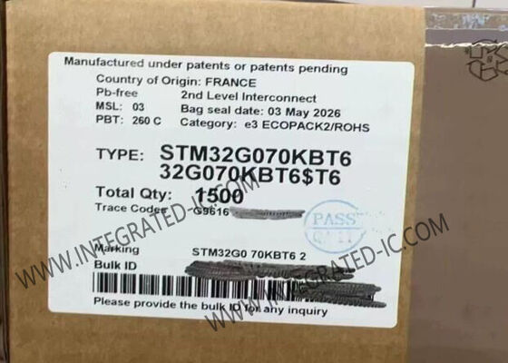 STM32G070KBT6 32-Bit Single-Core 64MHz 64KB Microcontrollers IC 32-LQFP