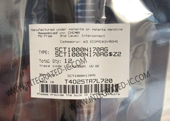 SIC Integrated Circuit Chip SCT1000N170AG HiP247 Silicon Carbide Power MOSFET