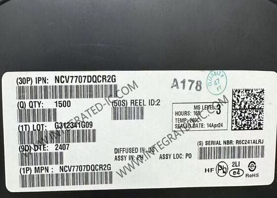 Integrated Circuit Chip NCV7707DQCR2G 6.5mA Automotive Door-Module Driver IC