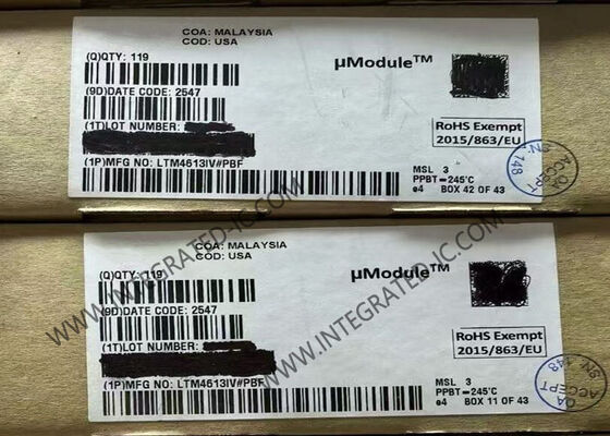 LTM4613IV Integrated Circuit Chip Ultralow Noise 8A DC/DC μModule Regulator