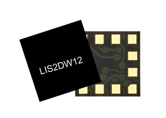 LIS2DW12 Sensor IC 3-Axis Femto Accelerometer LGA-12 MEMS Digital Output Motion Sensor