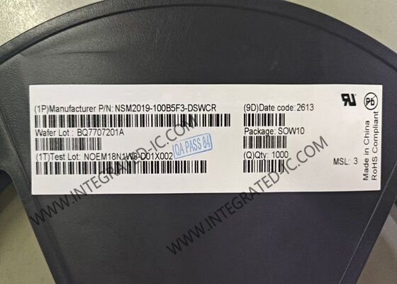 NSM2019-100B5F3-DSWCR Sensor IC Integrated 1-Channel Hall Effect Bidirectional Current Sensor ±100A