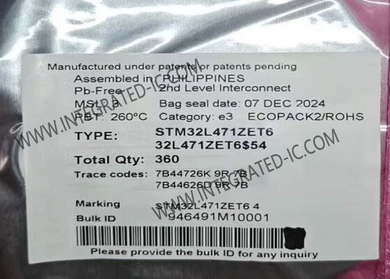 Microcontroller MCU STM32L471ZET6 80MHz 512KB Flash 144-LQFP Microcontroller IC