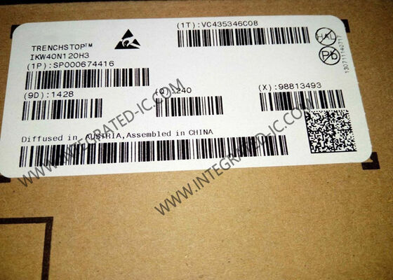 IKW40N120H3 Integrated Circuit Chip 1200V 40A IGBT Transistor With Anti-Parallel Diode TO-247-3