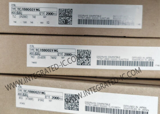 TC78B002FNG 18V 1.5A Single Phase Full-Wave Driver IC Chip for Fan Motor