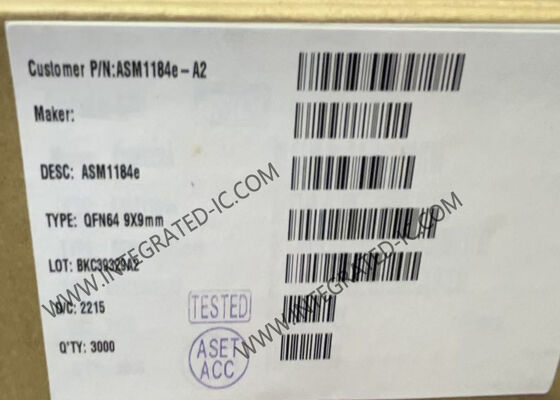ASM1184E Integrated Circuit Chip PCIe x1 Gen2 To 4 PCIe x 1 Gen2 PCIe Bridge Chip