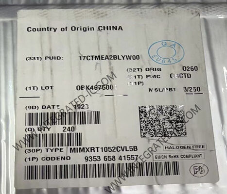 MIMXRT1052CVL5B ARM Cortex M7 Microcontroller MCU 528MHz Single Core with 512KB RAM Industrial Grade