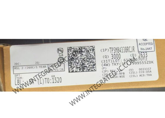 TPSM84338RCJR Integrated Circuit Chip 3A Synchronous Buck Power Module With User Selectable Mode