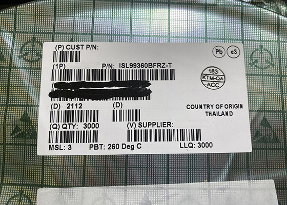Integrated Circuit Chip ISL99360BFRZ Power Management Full Half-Bridge Drivers