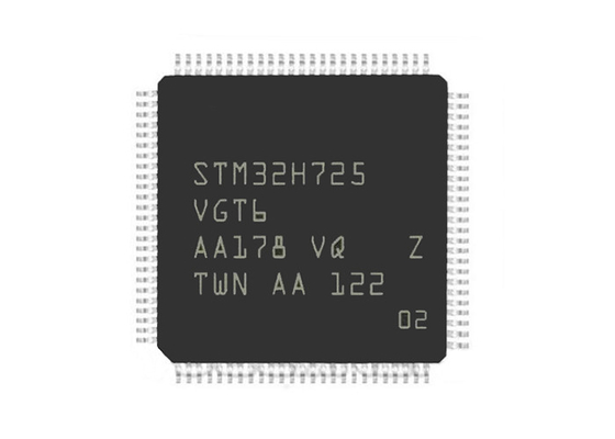 Integrated Circuit Chip STM32H725VGT6 ARM Microcontrollers IC STM32H725 LQFP100