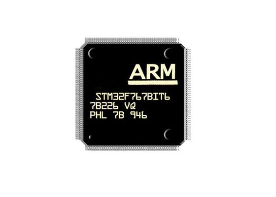 High-Performance STM32F767BIT6 ARM Cortex-M7 Microcontroller IC 208-LQFP