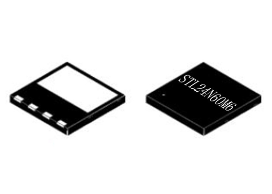 Integrated Circuit Chip STL24N60M6 Power MOSFET Transistors 600V 8PowerVDFN