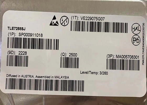LIN Transceiver IC TLE7258SJ Integrated Circuit Chip 8SOIC Transceivers Chip 20Kbps
