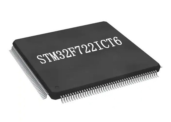 Integrated IC STM32F722ICT6 High-Performance DSP Microcontroller IC 176-LQFP