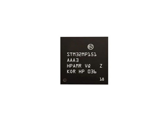 High Performance STM32MP151AAA3 Microprocessor IC 1 Core 32-Bit 448-LFBGA
