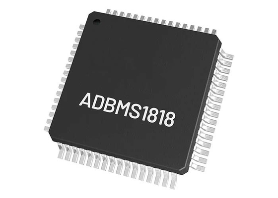 Integrated Circuit Chip ADBMS1818ASWZ-RL Battery Monitor IC Multi-Chemistry 64-LQFP