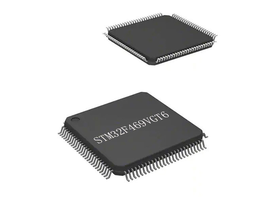 ARM Cortex-M4 1MB Embedded Microcontroller IC STM32F469VGT6 Surface Mount