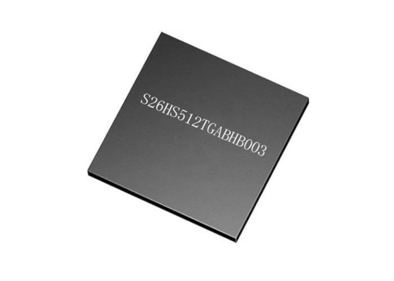 IC Chip 24-VBGA Surface Mount S26HS512TGABHB003 200MHz NOR Flash Memory IC