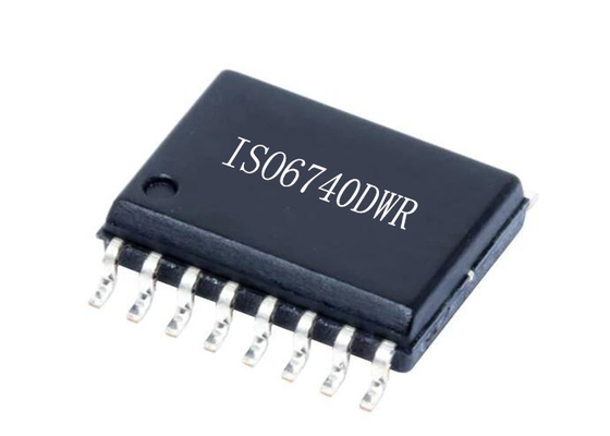 4 Channel Digital Isolators ISO6740DWR 50Mbps Integrated Circuit Chip 16-SOIC