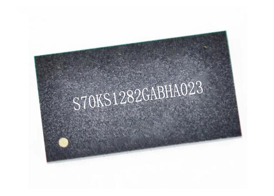 Memory IC Chip S70KS1282GABHA023 200MHz Pseudo SRAM Memory IC 24-FBGA