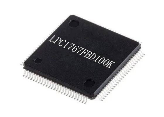 Microcontroller MCU LPC1767FBD100K 32Bit Microcontrollers Chips 100-LQFP 100MHz