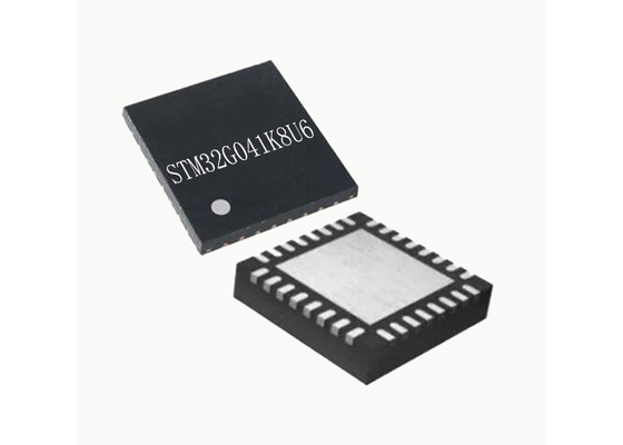 64MHz Microcontroller MCU STM32G041K8U6 32Bit Microcontroller IC 32-UFQFN Single Core