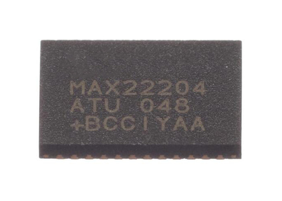 Integrated Circuit Chip MAX22204ATU+ Stepper Motor Driver 38-WFQFN Half Bridge