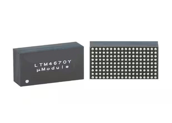 Integrated Circuit Chip LTM4670IY 2MHz  Low VIN Quad µModule Regulator BGA-162