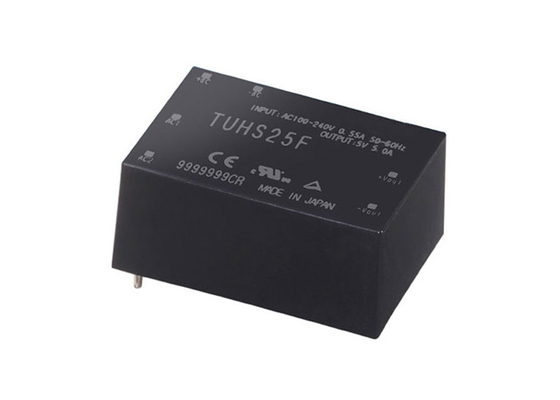6-DIP Module TUHS25F12 12V 2.1A Enclosed AC DC Converters , Integrated Circuit Chip
