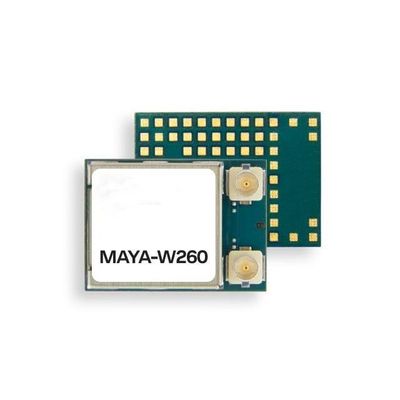 Wireless Communication Module MAYA-W260-00B Dual-Band Wi-Fi 6 Multiprotocol Modules