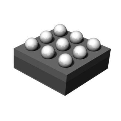 Integrated Circuit Chip MAX98363AEWL
1 Channel Class D Audio Amplifiers WLP9