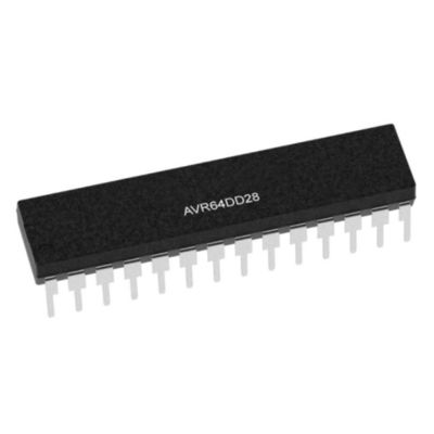 Microcontroller MCU AVR64DD28-E/SP 8-Bit 24MHz AVR DD Microcontroller IC