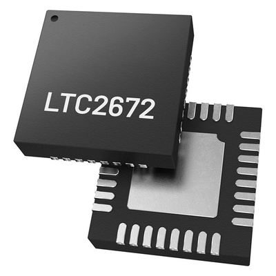 Integrated Circuit Chip LTC2672EUH-16 16 Bit Digital to Analog Converter 32-QFN