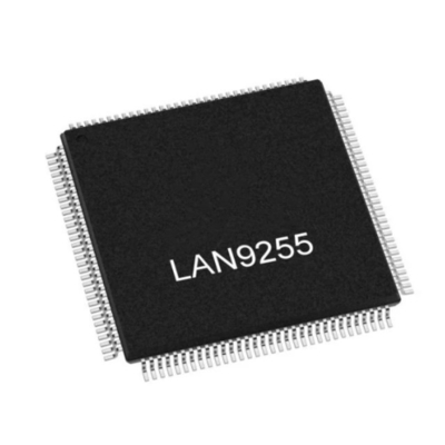 Ethernet IC LAN9255-I/ZMX019 IEEE 802.3 Ethernet Controller 128-TQFP