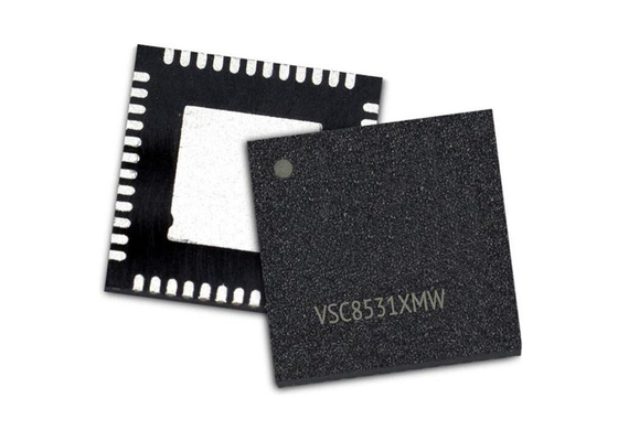 Ethernet IC VSC8531XMW-02 1 Port GbE Ethernet Copper PHY Transceivers 48-QFN