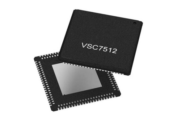 Ethernet IC VSC7512XMY 10-Port Layer-2 Gigabit Ethernet Switch 172-QFN Telecom IC