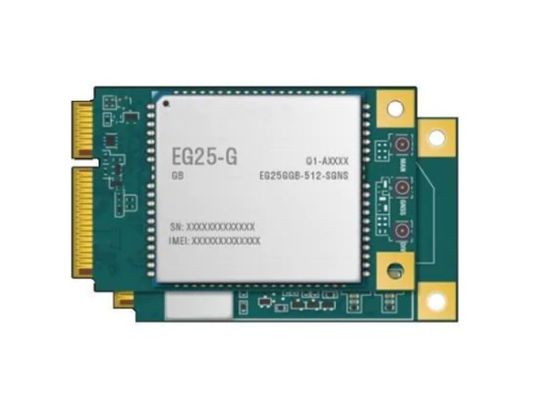 Wireless Communication Module EG25GGC-MINIPCIE LTE Cat 4 Module Optimized For M2M And Iot