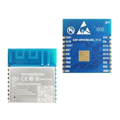 Wireless Communication Module ESP-WROOM-02D-N2 WiFi 802.11b/g/n 16Mbits SPI Flash Modules