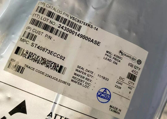 Ethernet IC VSC8575XKS-14 2-Wire Serial Ethernet Transceivers BGA-256 Telecom IC