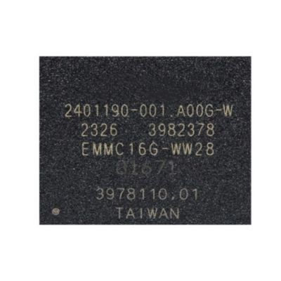 Memory IC Chip EMMC16G-WW28-01E10 200MHz 128Gbit NAND Flash Memory IC FBGA-153