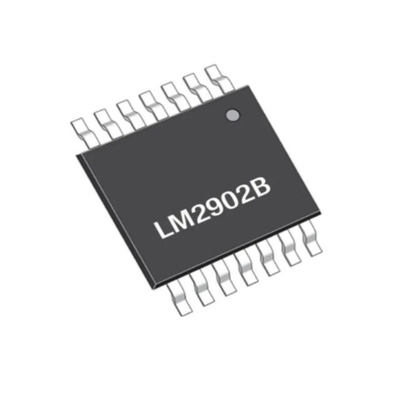 Integrated Circuit Chip LM2902BYDT Quad Channel High Gain Operational Amplifiers