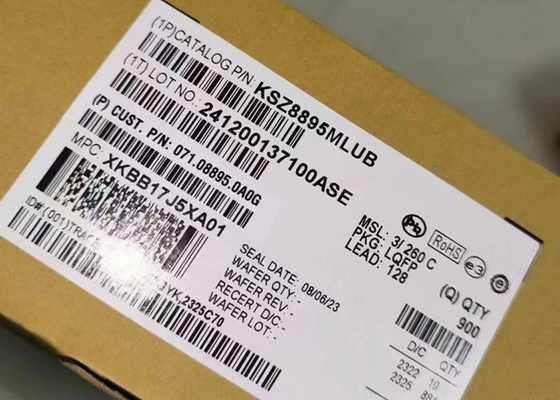 Ethernet IC KSZ8895MLUB Integrated 5-Port Automotive Ethernet Switches LQFP-128