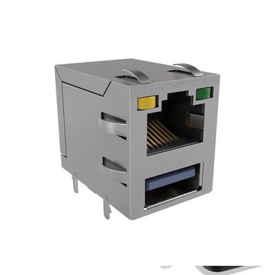 RJE361883403 Connectors Combo Connectors 8POS RJE36 Series Modular Connector