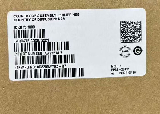 AD8205WYRZ Integrated Circuit Chip Single Supply 42 V System Difference Amplifier