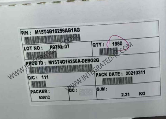 M15T4G16256A–DEBG2G Memory IC Chip 933MHz DDR3 SDRAM Memory Chip BGA-96