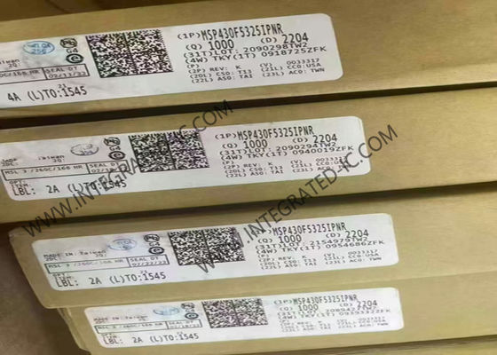 MSP430F5325IPNR Microcontroller MCU 25MHz Mixed-Signal Microcontrollers