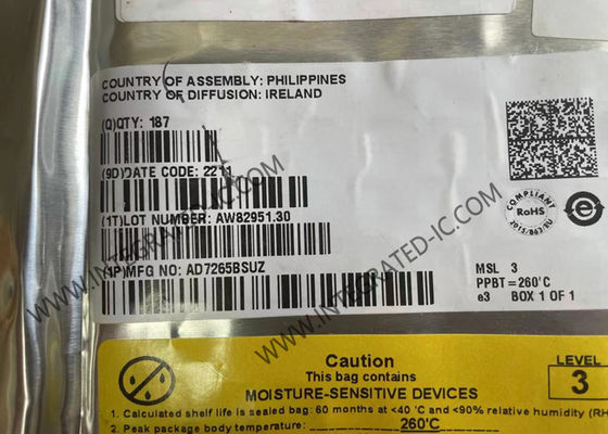 AD7265BSUZ Integrated Circuit Chip 12-Bit ADC Converters TQFP-32 3-Channel SAR ADC